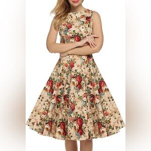 Oten Floral Sleeveless Dress